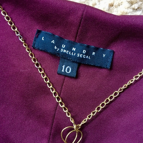 {Laundry by Shelli Segal} Velvet Cocktail Dress 10 - Picture 4 of 8